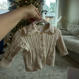 Nordstrom Cable Knit Baby Cardigan